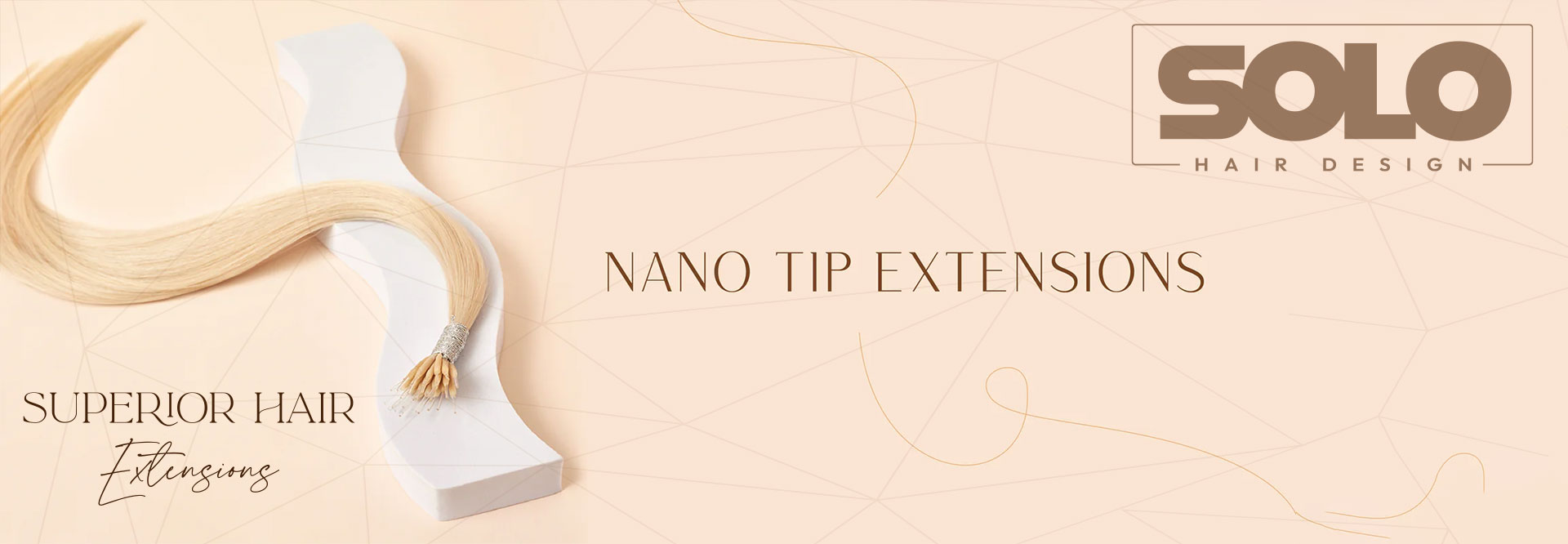 Nano Bead Hair Extensions at Solo Hair Design